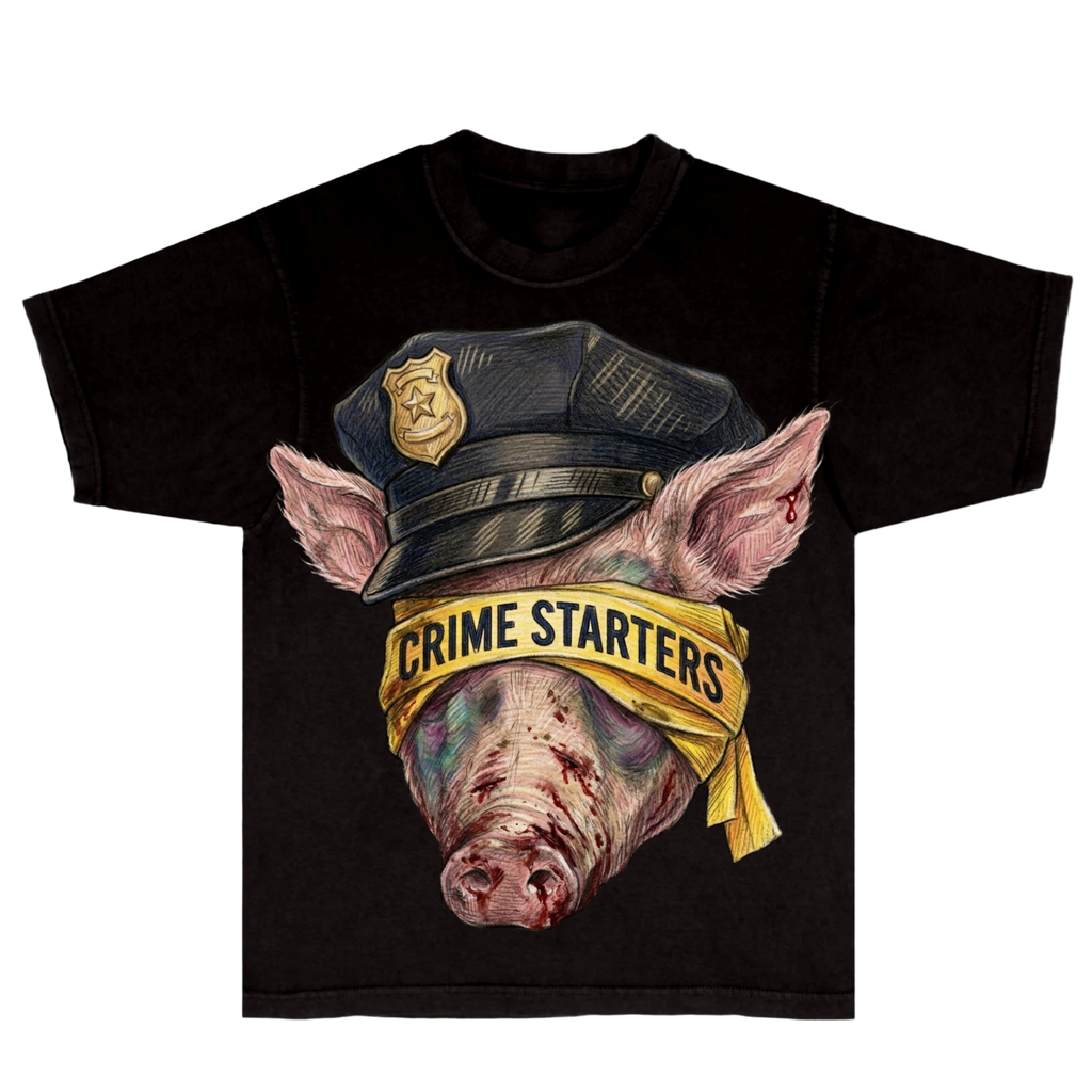 Crime Stoppers Pig Tee