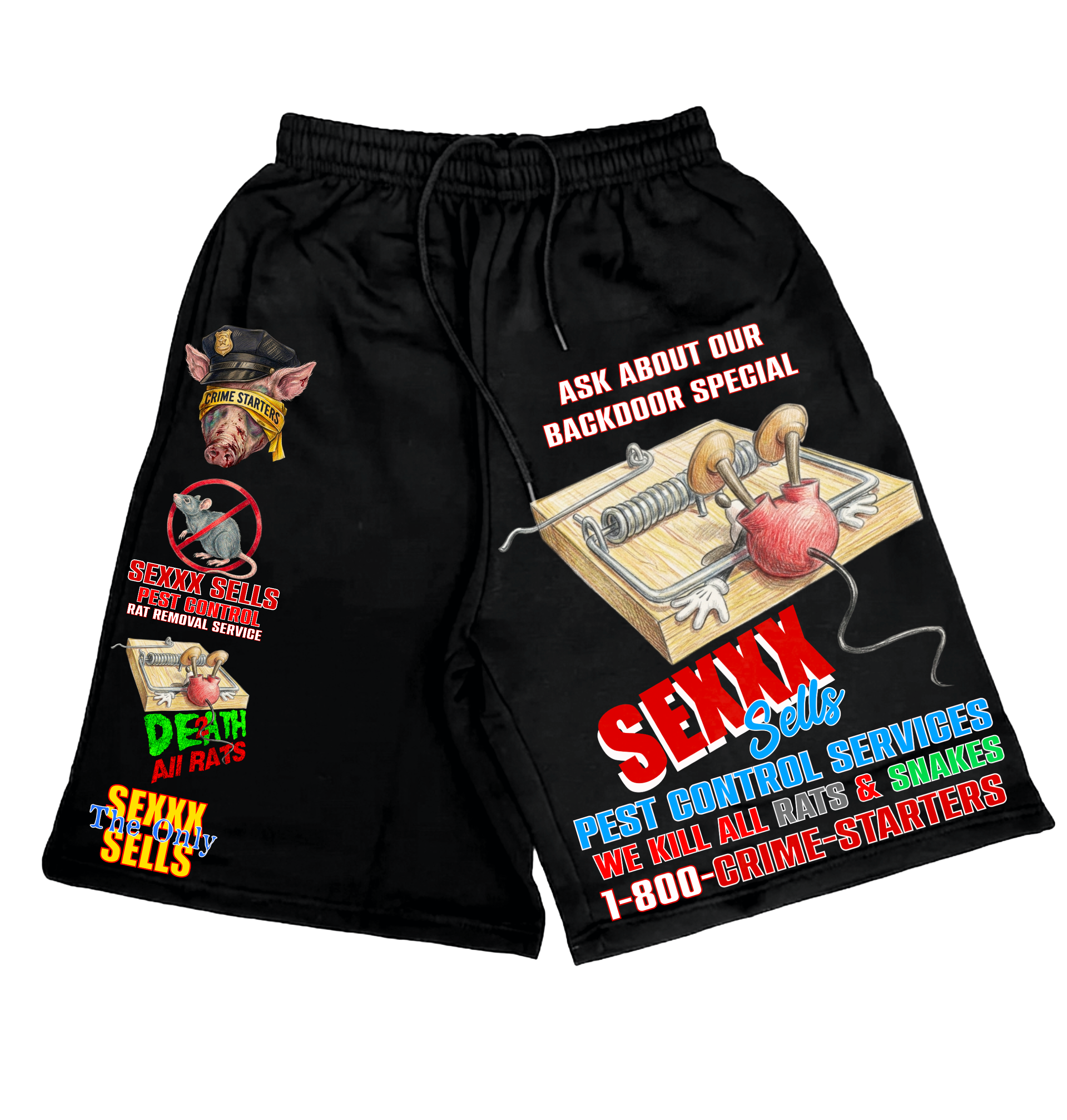 Pest Control Shorts