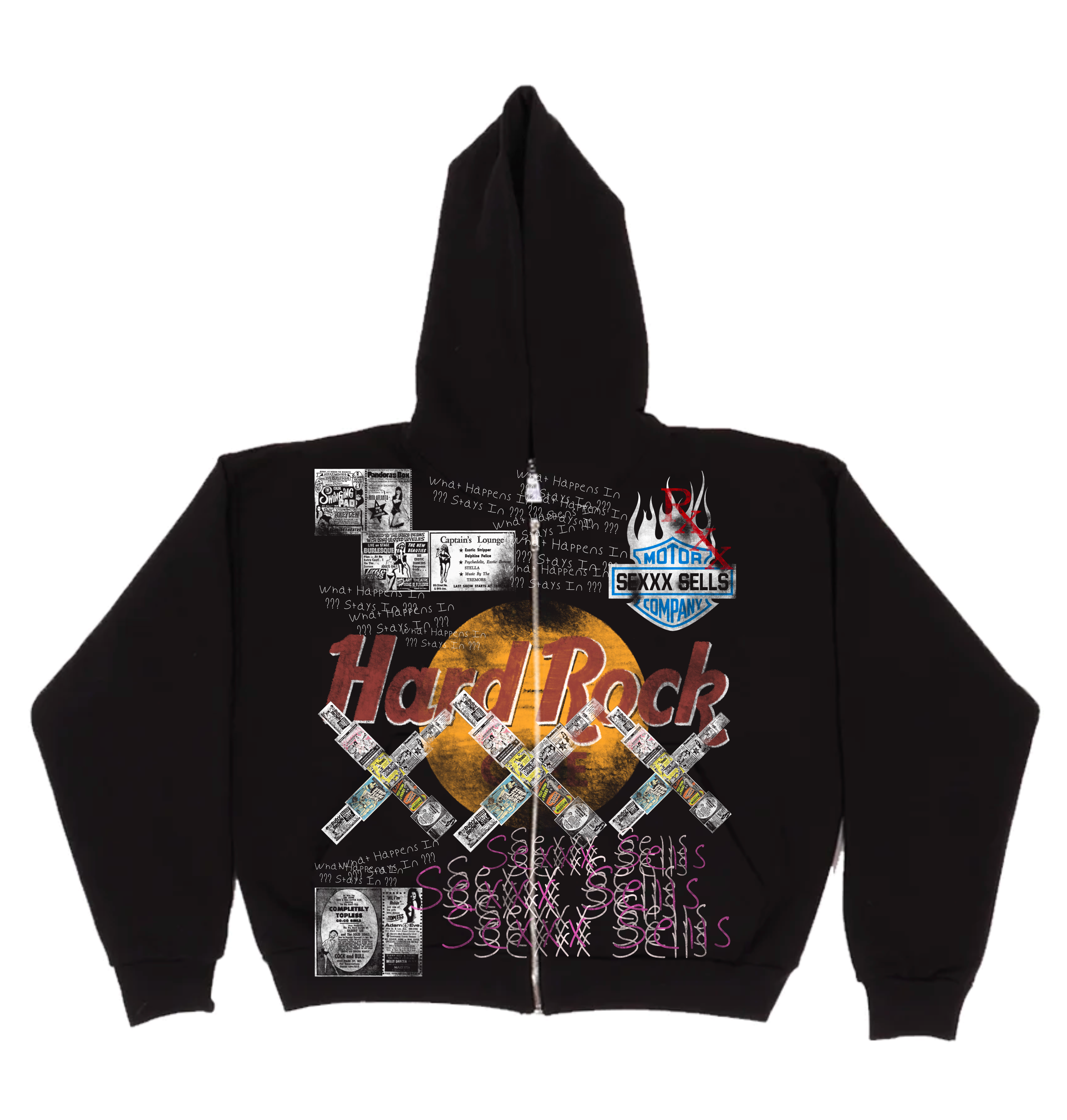 Slut Fest Box Cut Zip