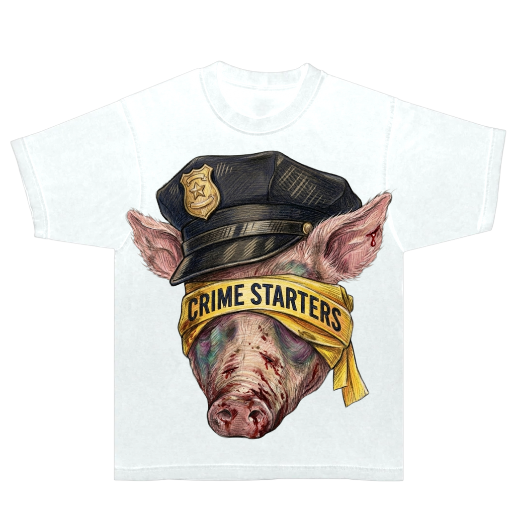 Crime Stoppers Pig Tee