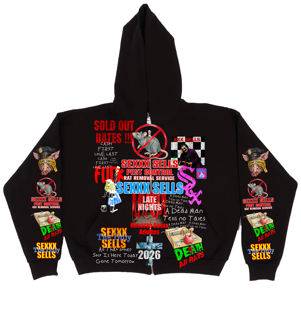 Pest Control Box Cut Zip Up