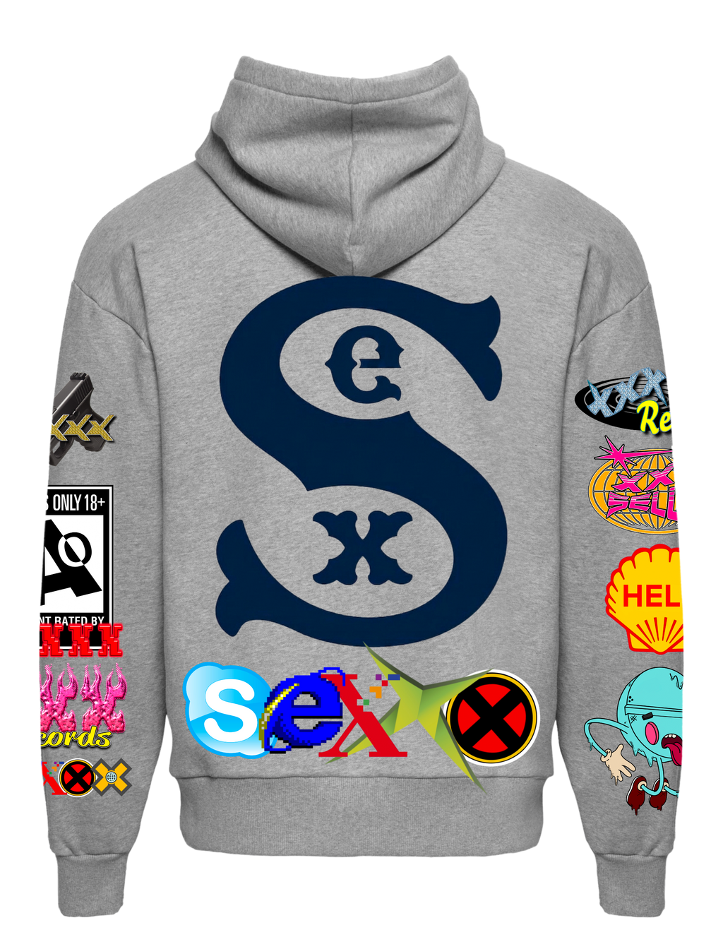 SEXXX RACING Cropped Zip
